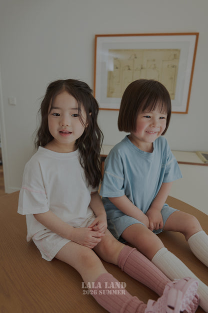 【PREORDER受付終了、ご希望はお問い合わせください。】57.Color Block Point T-shirt