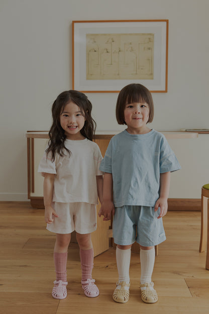 【PREORDER受付終了、ご希望はお問い合わせください。】57.Color Block Point T-shirt