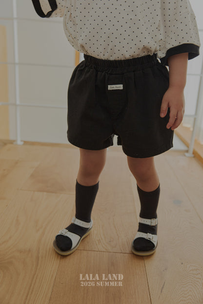 【PREORDER受付終了、ご希望はお問い合わせください。】73.Simple Cotton Shorts