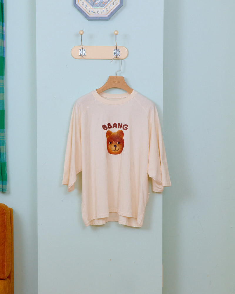 【PRE-ODER〆8.9(sun)】11.Bread Raglan T-Shirt – Adult | oottbebe