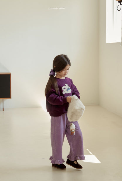 ［momoann］roa frill pants