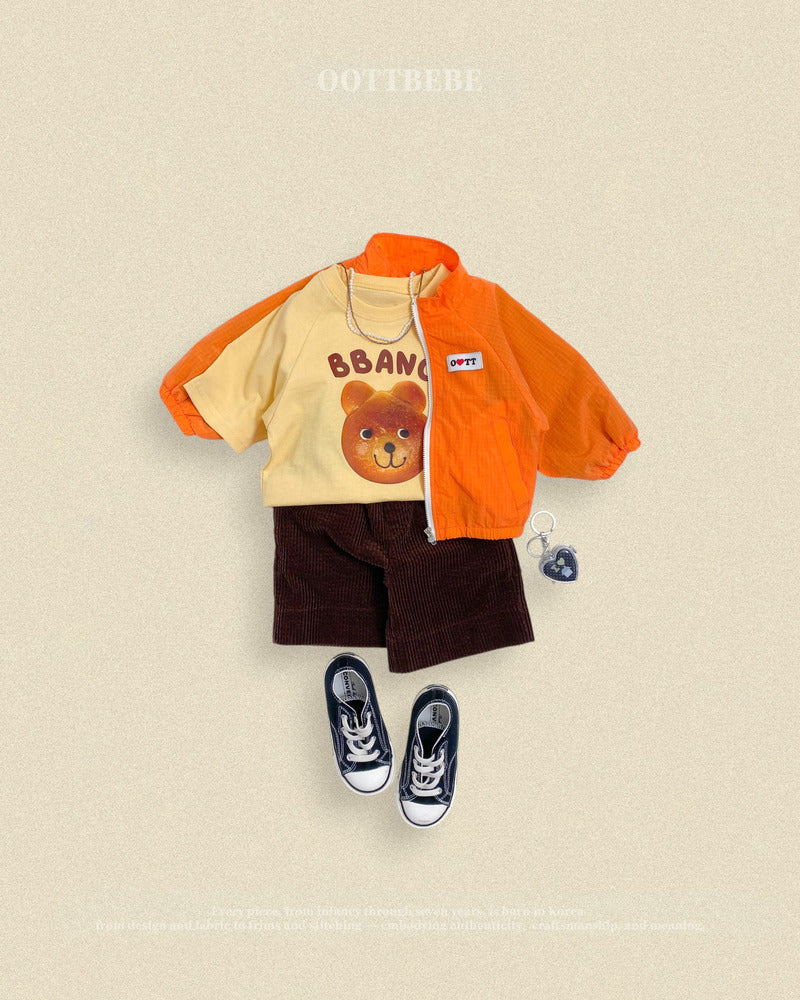 【PRE-ODER〆8.9(sun)】12.Bread Raglan T-Shirt – Kids | oottbebe