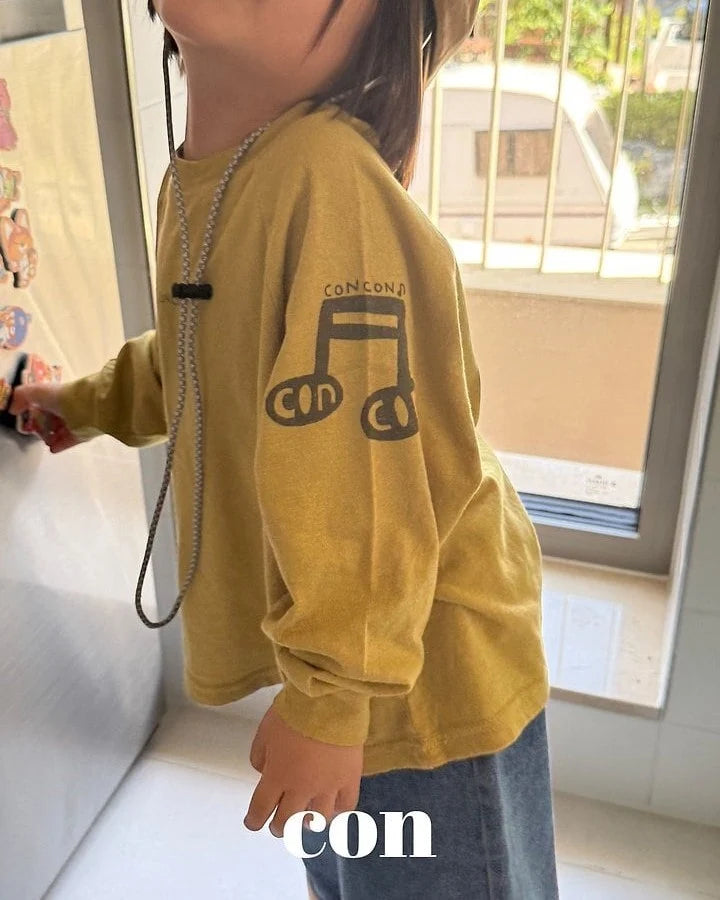 【PRE-ODER〆8.9(sun)】32.Musical Note T-Shirt | CON