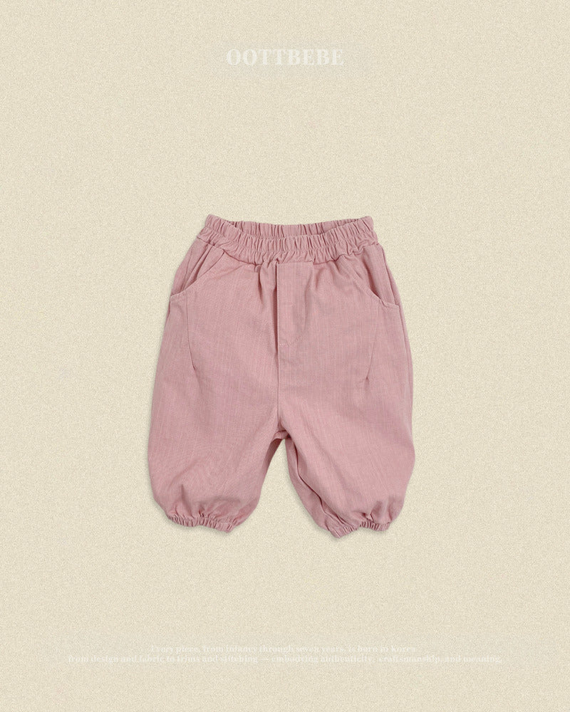 【PRE-ODER〆8.9(sun)】44.Hip Slub Pants | oottbebe