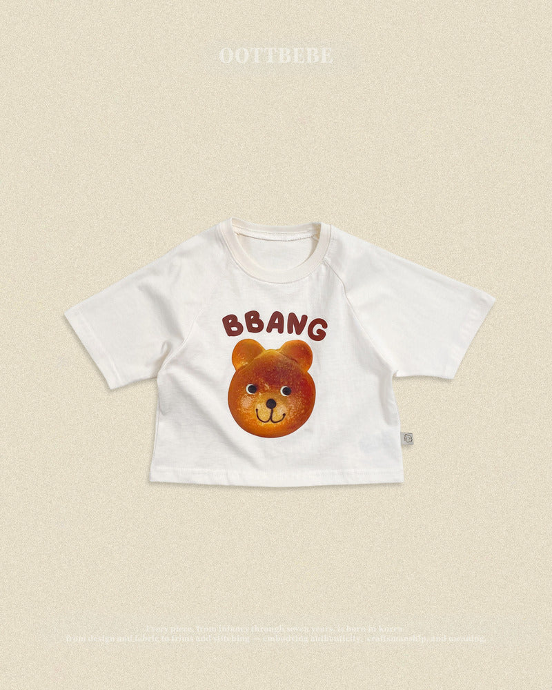 【PRE-ODER〆8.9(sun)】12.Bread Raglan T-Shirt – Kids | oottbebe