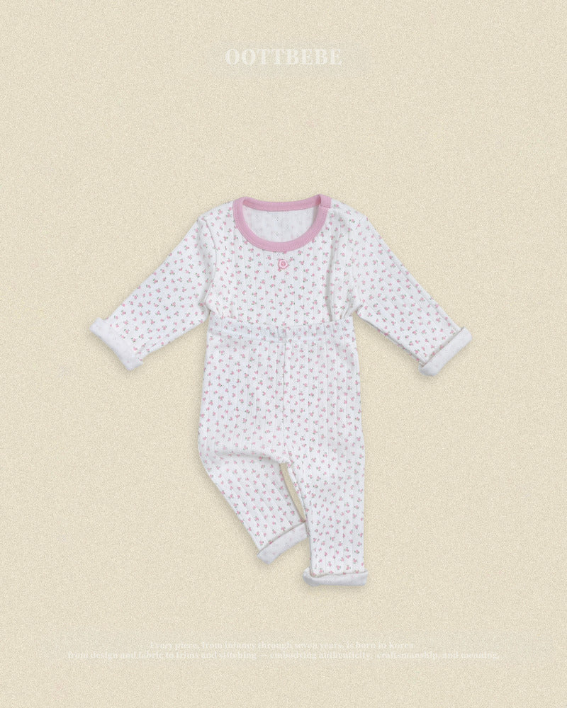 【PRE-ODER〆8.9(sun)】24.Coco Flower Loungewear | oottbebe