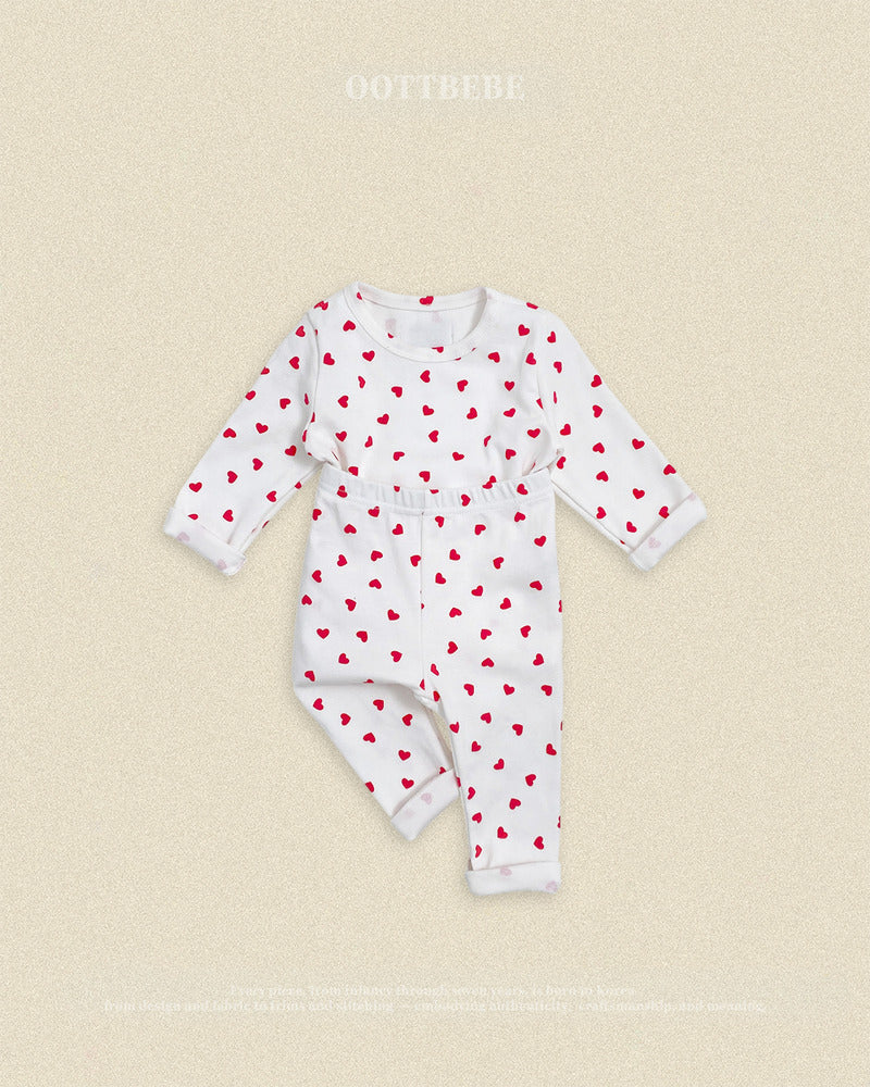 【PRE-ODER〆8.9(sun)】31.Petit Heart Loungewear | oottbebe