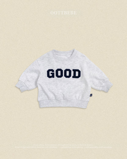 【秋のPRE-ODER 5%OFF】02.GOOD Sweatshirt – Kids | oottbebe