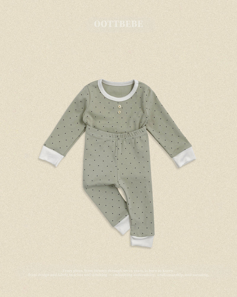 【PRE-ODER〆8.9(sun)】27.Chouchou Dot Loungewear | oottbebe