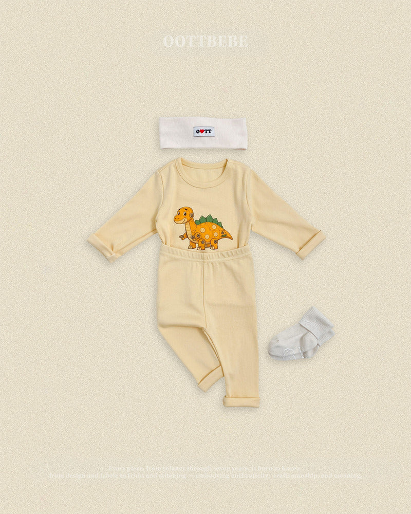【PRE-ODER〆8.9(sun)】29.Robot Dinosaur Loungewear | oottbebe