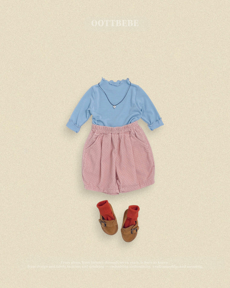 【PRE-ODER〆8.9(sun)】40.Pastel Frill T-Shirt | oottbebe