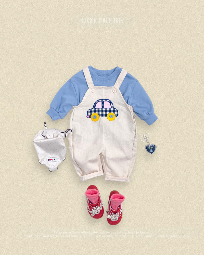 【PRE-ODER〆8.9(sun)】46.Vroom Vroom Denim Overalls | oottbebe