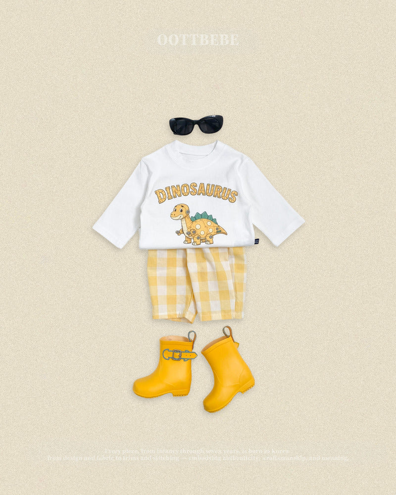 【PRE-ODER〆8.9(sun)】16.(Special Edition) Robot Dinosaur Top & Bottom Set | oottbebe