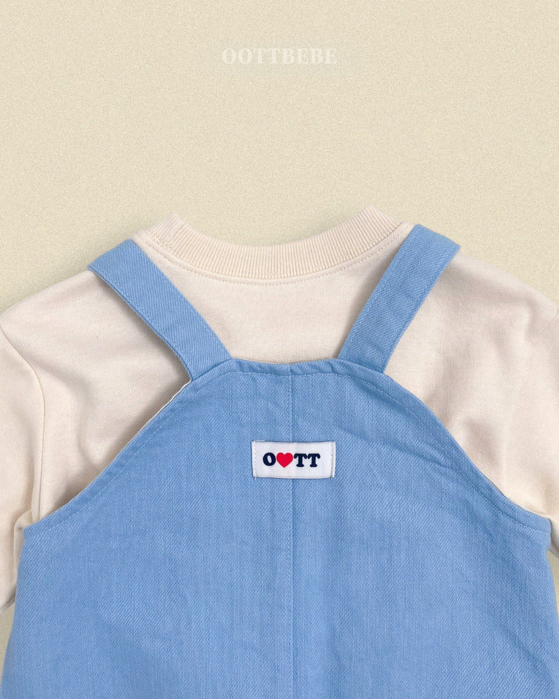 【PRE-ODER〆8.9(sun)】46.Vroom Vroom Denim Overalls | oottbebe