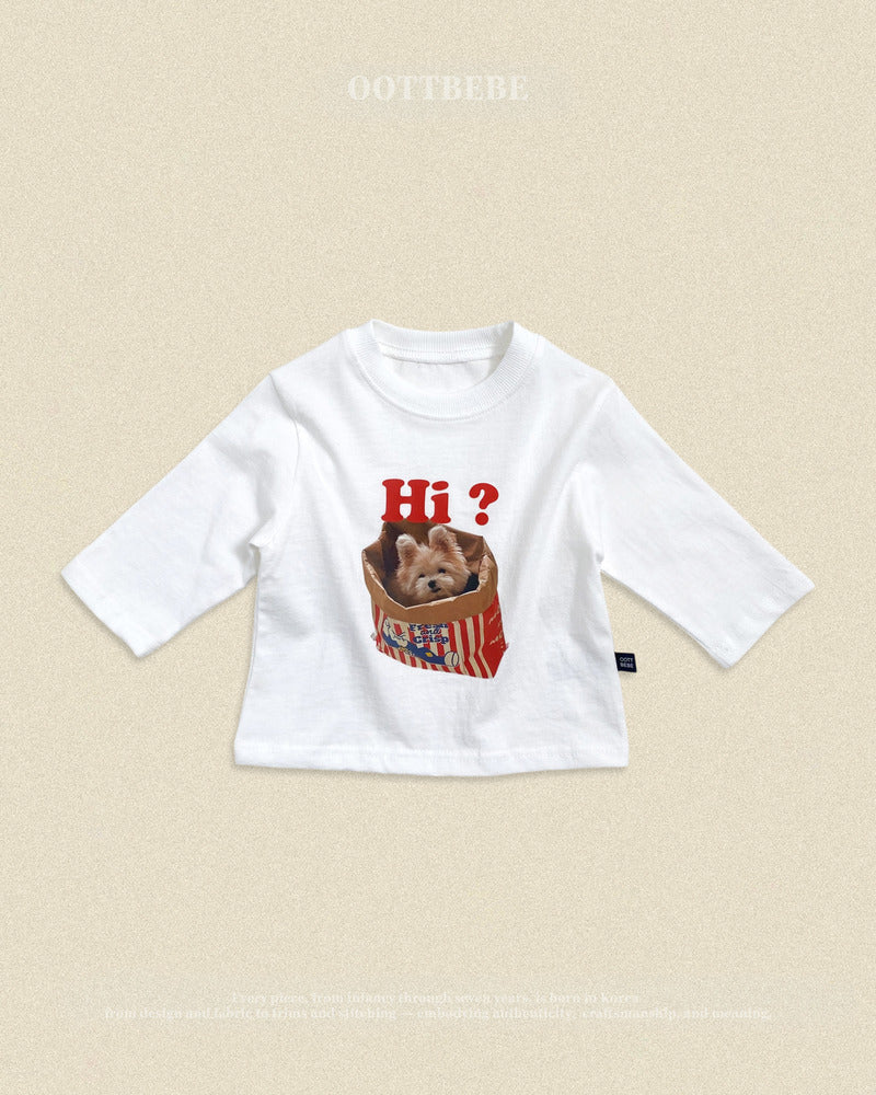 【PRE-ODER〆8.9(sun)】10.Puppy Series T-Shirt – Kids | oottbebe