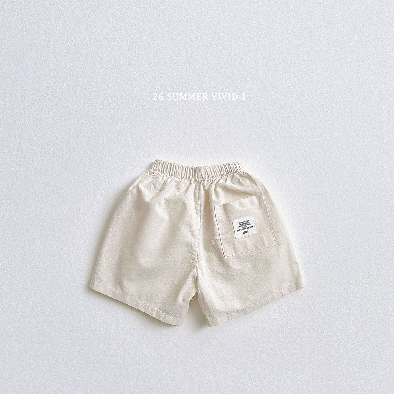 【PREORDER受付終了、ご希望はお問い合わせください。】19.Label Linen Cotton Shorts