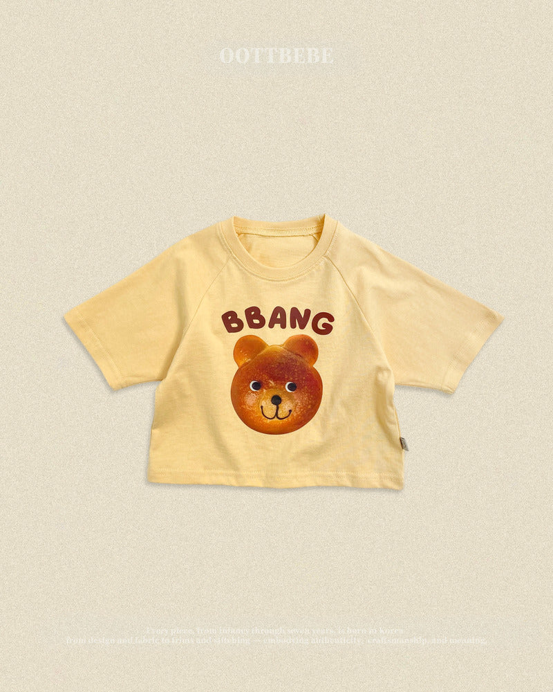 【PRE-ODER〆8.9(sun)】12.Bread Raglan T-Shirt – Kids | oottbebe