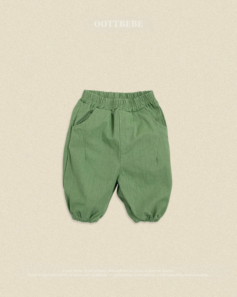 【PRE-ODER〆8.9(sun)】44.Hip Slub Pants | oottbebe