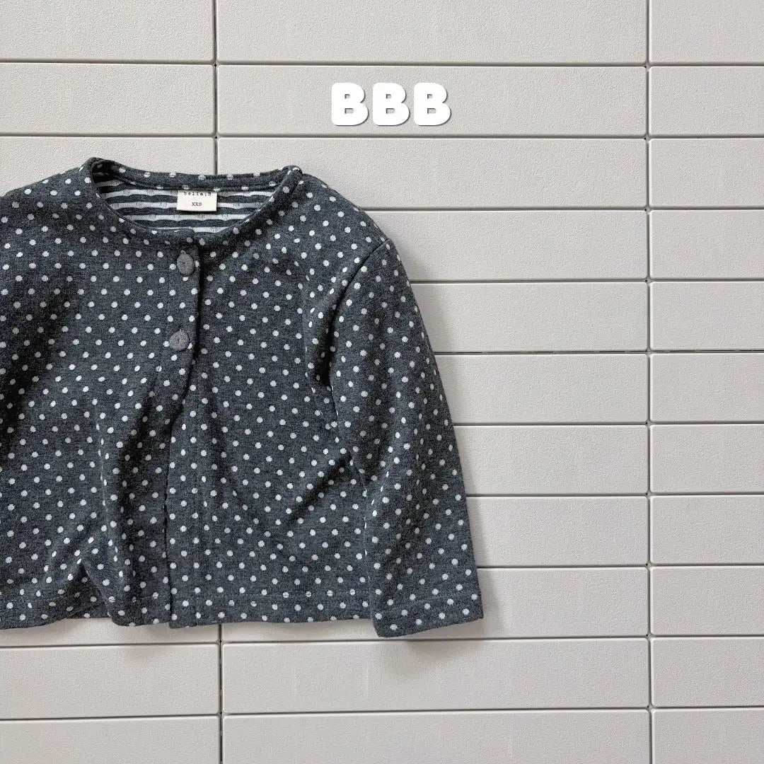 【秋のPRE-ODER 5%OFF】28.Dot Cardigan