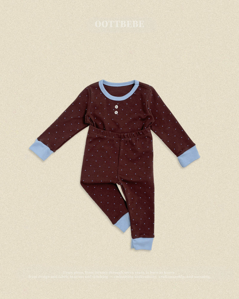 【PRE-ODER〆8.9(sun)】27.Chouchou Dot Loungewear | oottbebe