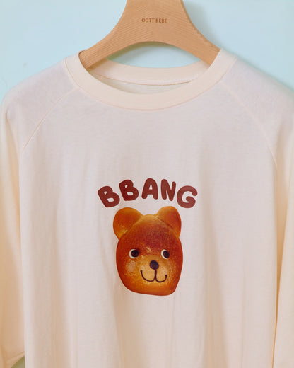 【秋のPRE-ODER 5%OFF】11.Bread Raglan T-Shirt – Adult | oottbebe