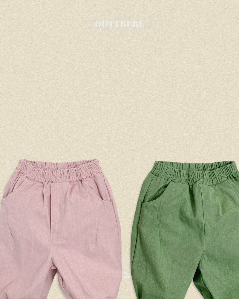 【PRE-ODER〆8.9(sun)】44.Hip Slub Pants | oottbebe