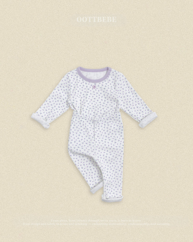 【PRE-ODER〆8.9(sun)】24.Coco Flower Loungewear | oottbebe