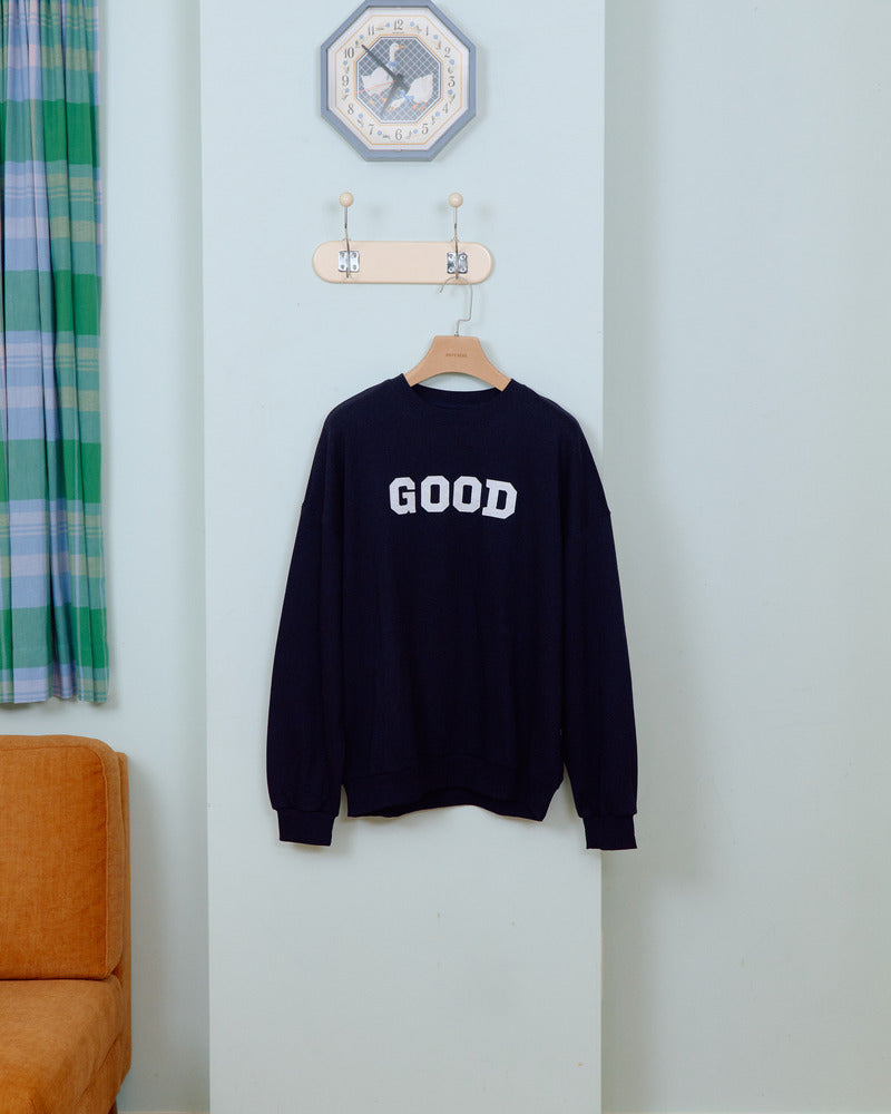 【PRE-ODER〆8.9(sun)】01.GOOD Sweatshirt – Adult | oottbebe