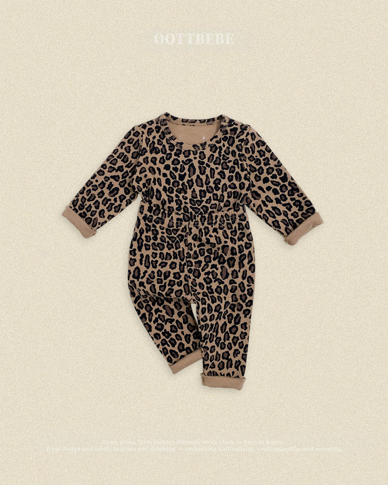 【PRE-ODER〆8.9(sun)】33.Little Leopard Loungewear | oottbebe
