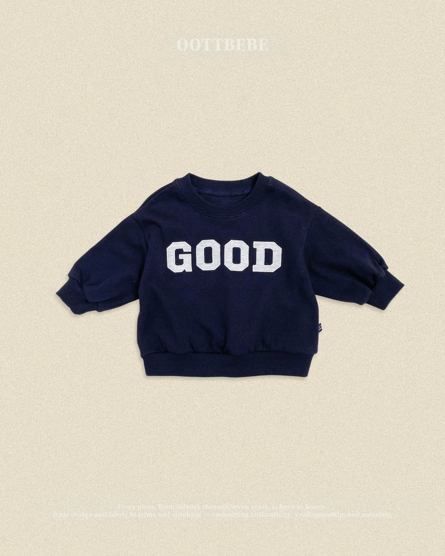 【PRE-ODER〆8.9(sun)】02.GOOD Sweatshirt – Kids | oottbebe