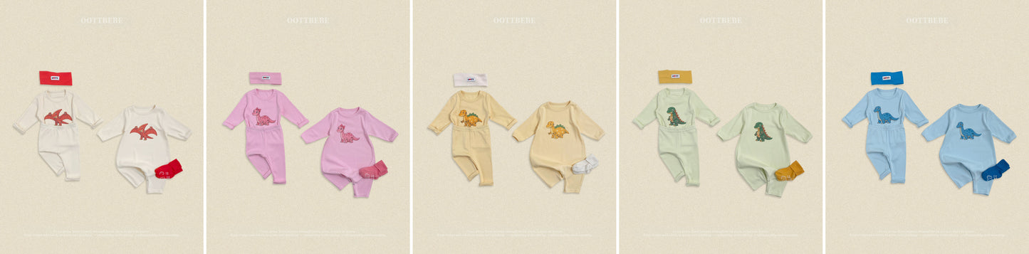 【PRE-ODER〆8.9(sun)】29.Robot Dinosaur Loungewear | oottbebe