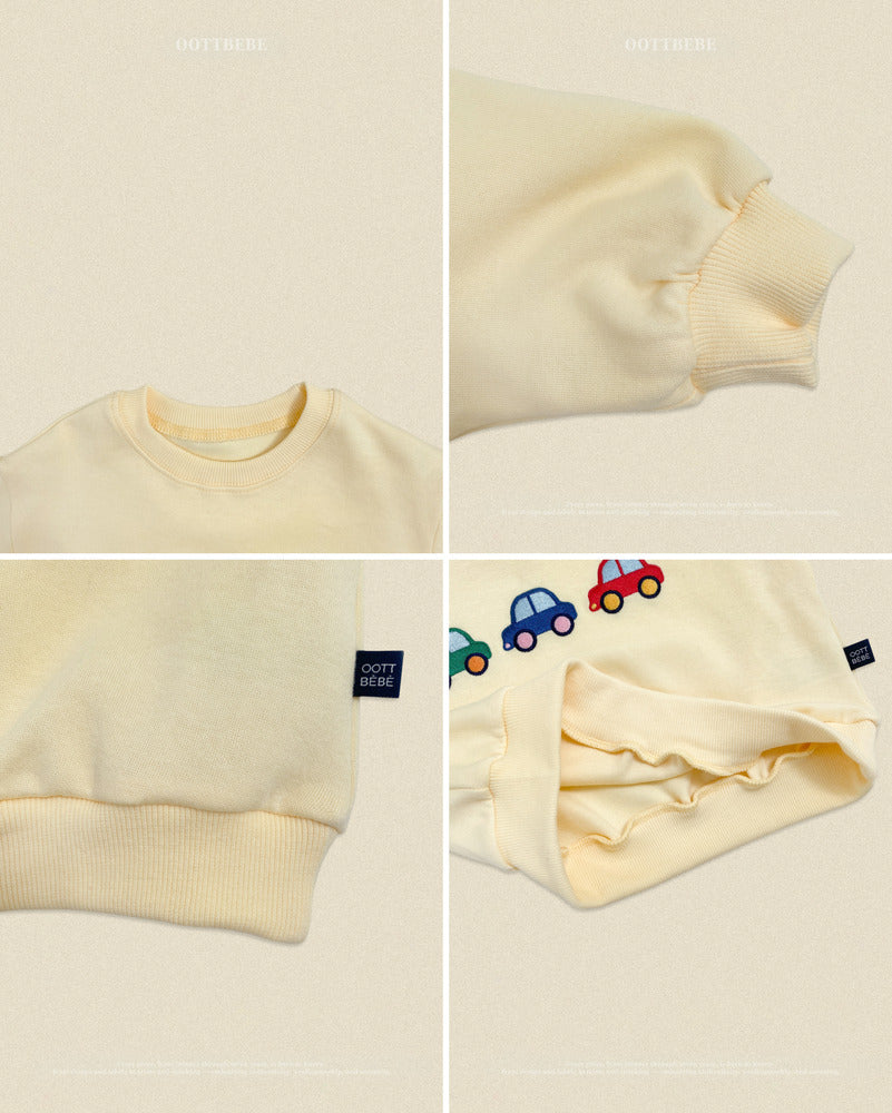 【PRE-ODER〆8.9(sun)】04.Car Top & Bottom Set | oottbebe