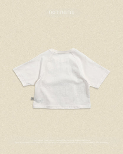 【秋のPRE-ODER 5%OFF】12.Bread Raglan T-Shirt – Kids | oottbebe
