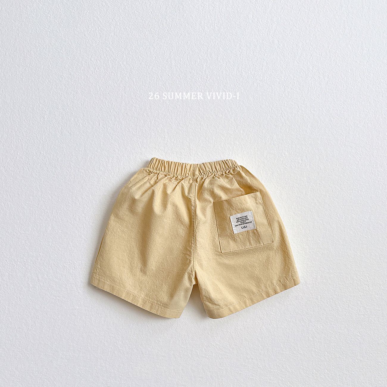 【PREORDER受付終了、ご希望はお問い合わせください。】19.Label Linen Cotton Shorts