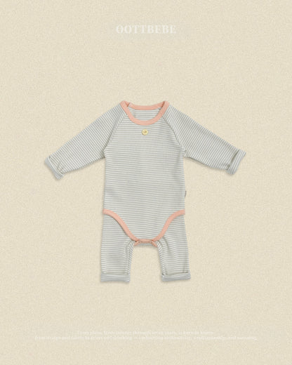 【秋のPRE-ODER 5%OFF】22.(Bebe) Vanilla Latte Romper | oottbebe