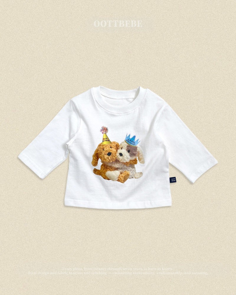 【PRE-ODER〆8.9(sun)】10.Puppy Series T-Shirt – Kids | oottbebe