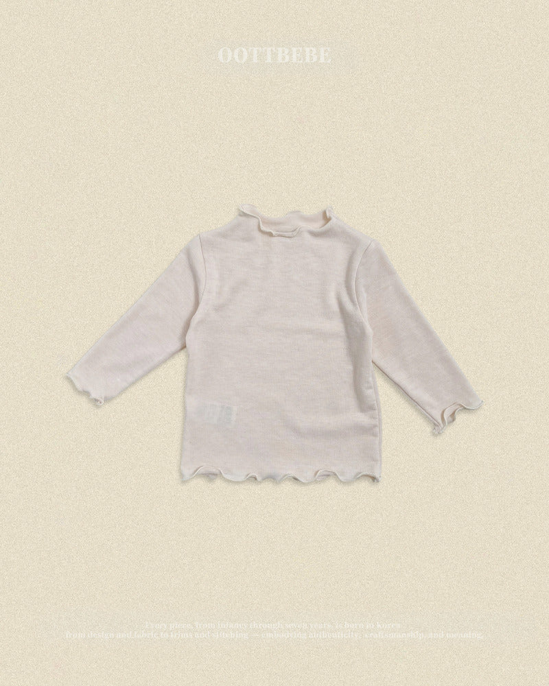 【PRE-ODER〆8.9(sun)】40.Pastel Frill T-Shirt | oottbebe