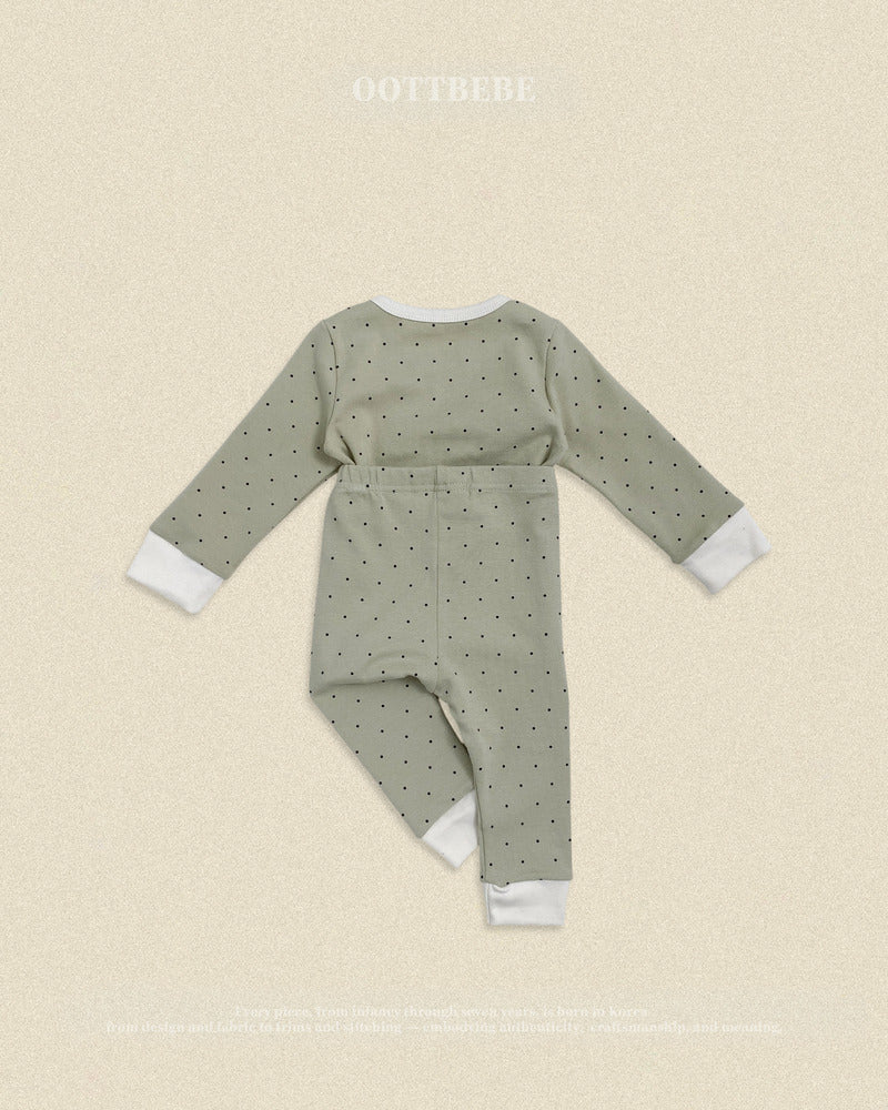【PRE-ODER〆8.9(sun)】27.Chouchou Dot Loungewear | oottbebe