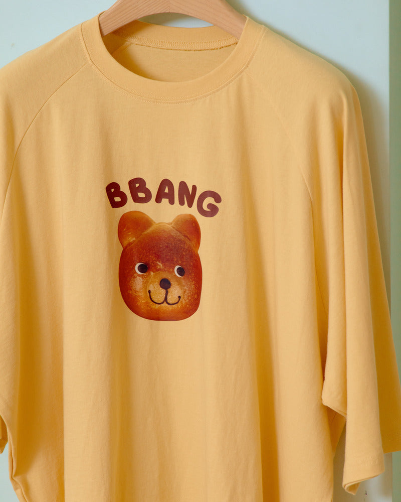 【PRE-ODER〆8.9(sun)】11.Bread Raglan T-Shirt – Adult | oottbebe