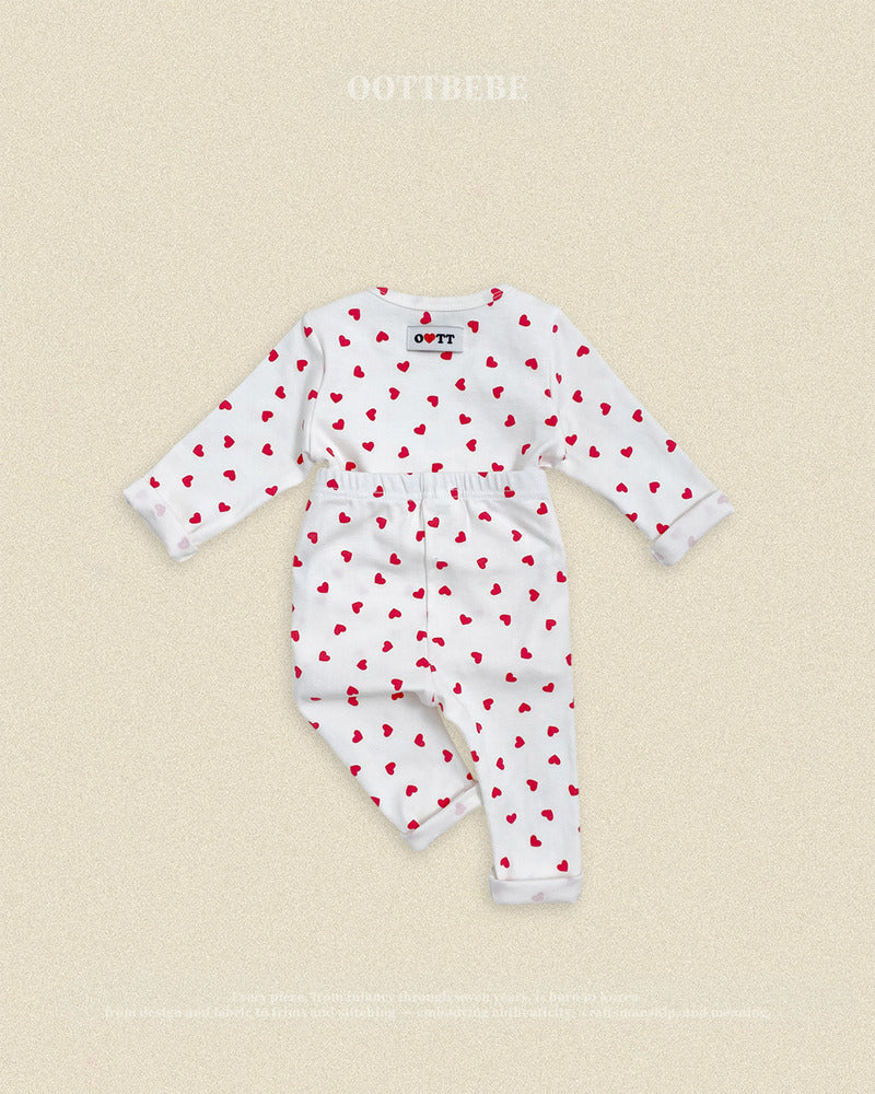 【PRE-ODER〆8.9(sun)】31.Petit Heart Loungewear | oottbebe