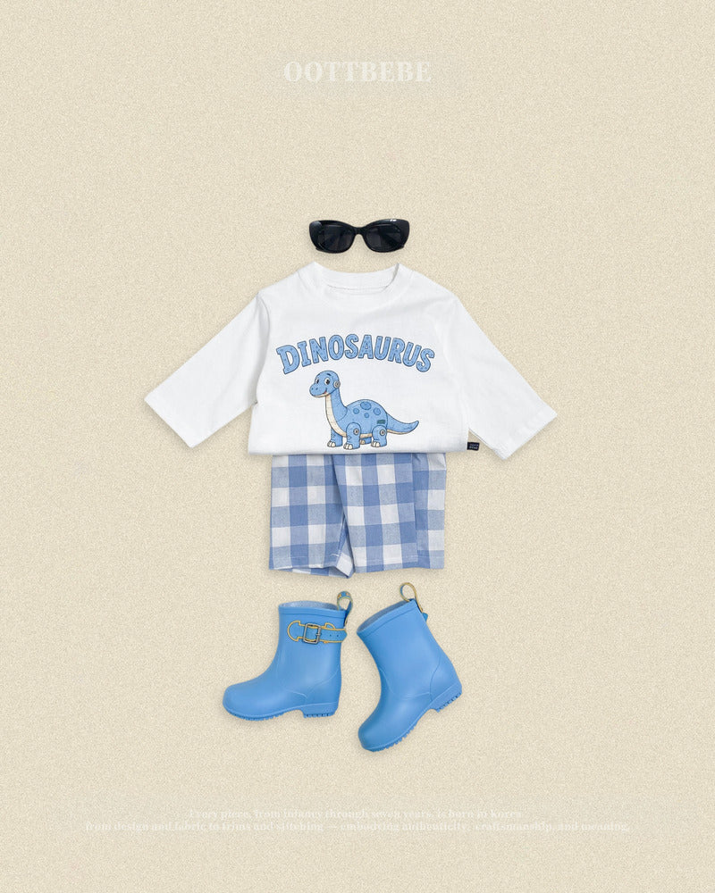 【PRE-ODER〆8.9(sun)】16.(Special Edition) Robot Dinosaur Top & Bottom Set | oottbebe