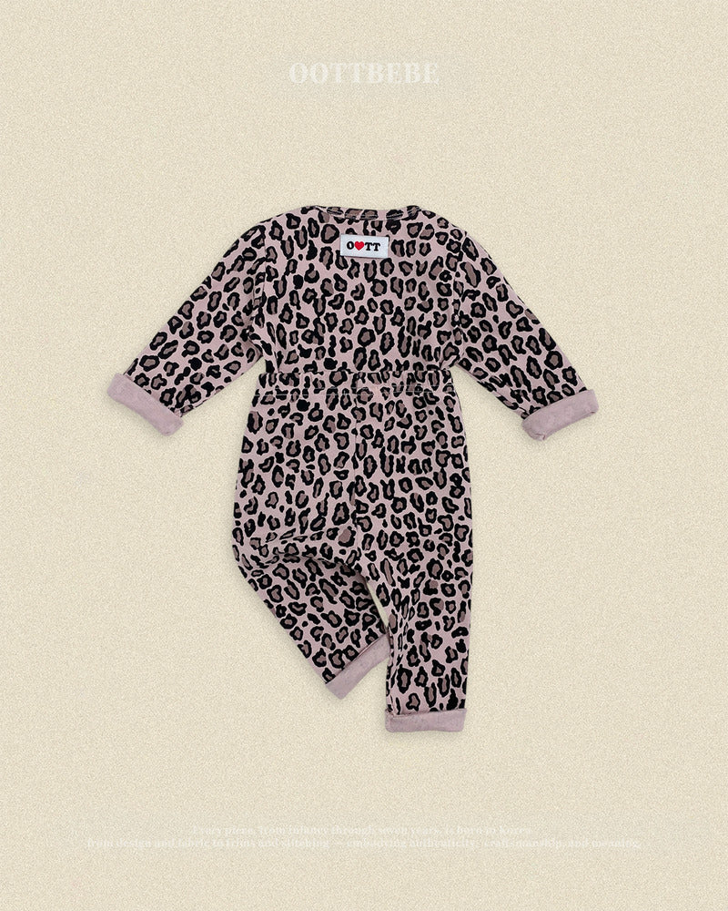 【PRE-ODER〆8.9(sun)】33.Little Leopard Loungewear | oottbebe