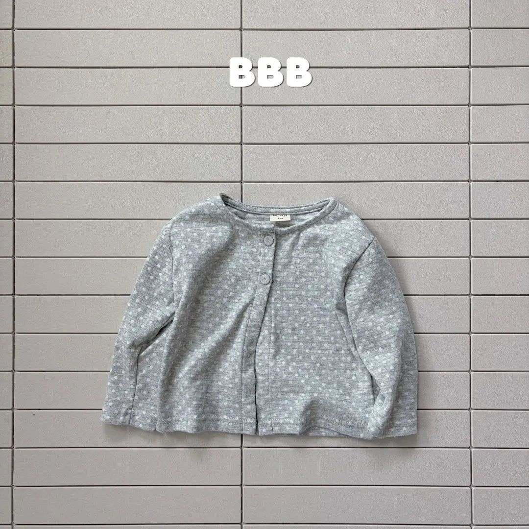 【秋のPRE-ODER 5%OFF】28.Dot Cardigan