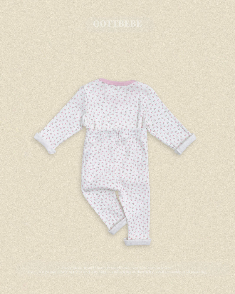 【PRE-ODER〆8.9(sun)】24.Coco Flower Loungewear | oottbebe