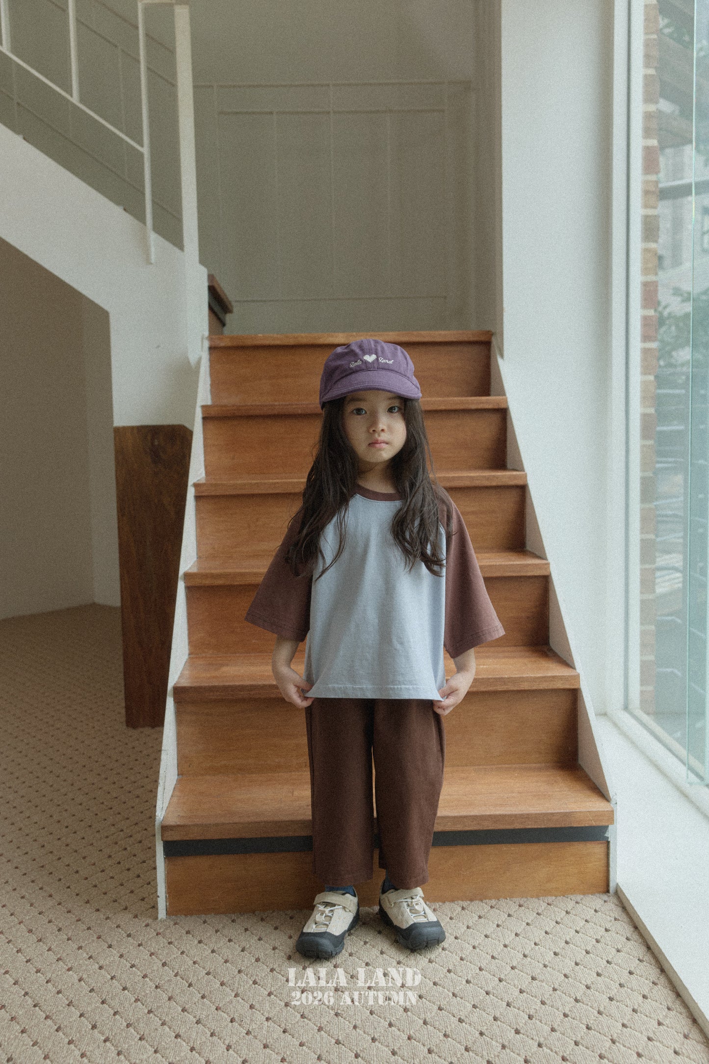 【PRE-ODER〆8.9(sun)】23.Latte Raglan Tee | lalaland
