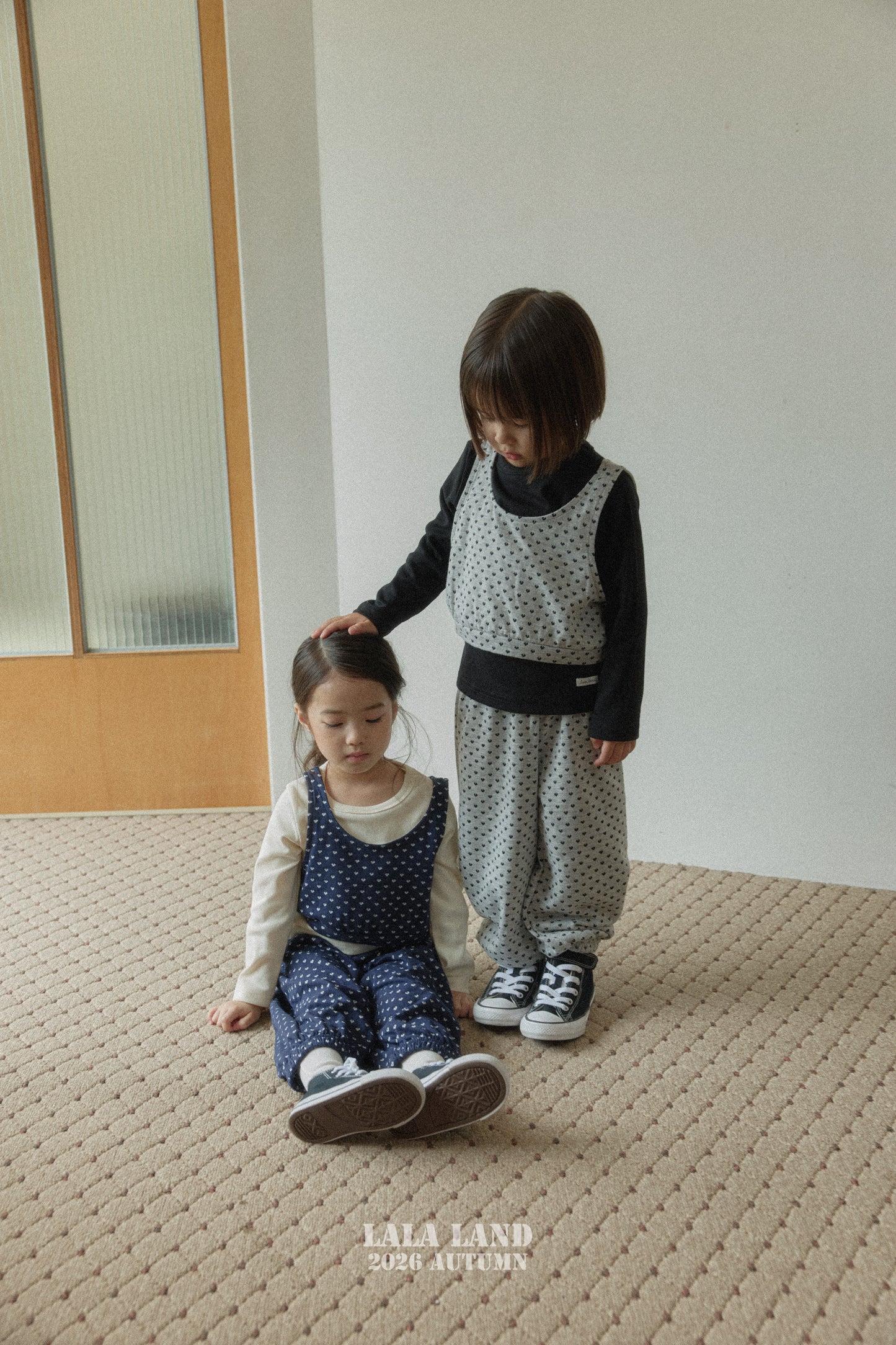 【PRE-ODER〆8.9(sun)】19.Heart Jogger Pants | lalaland