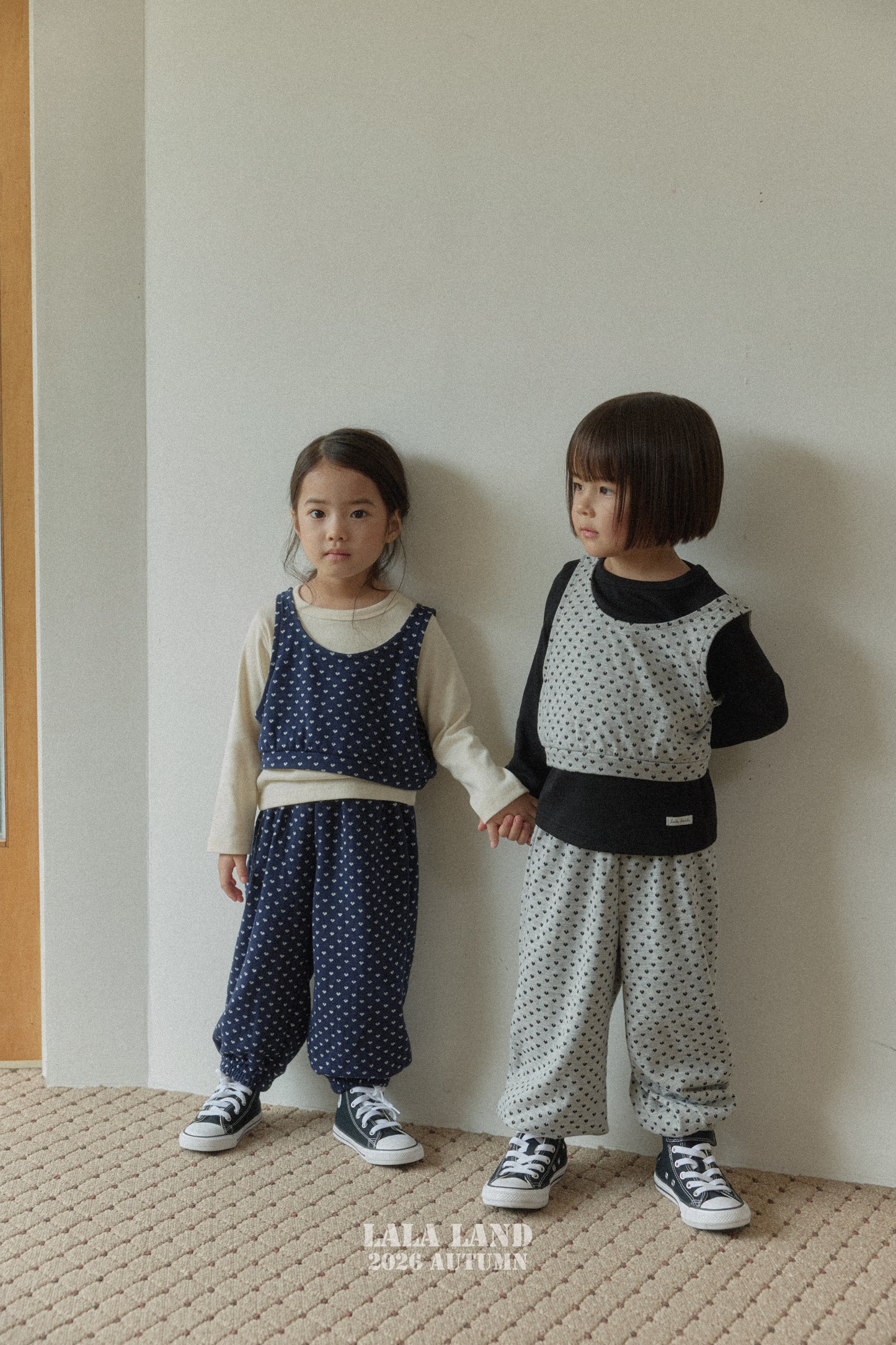 【PRE-ODER〆8.9(sun)】19.Heart Jogger Pants | lalaland