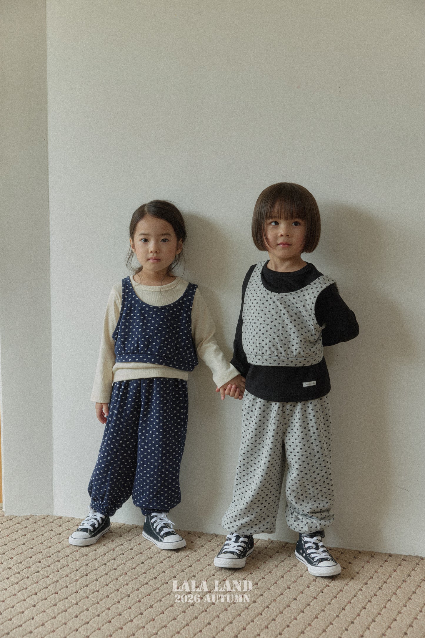 【PRE-ODER〆8.9(sun)】19.Heart Jogger Pants | lalaland