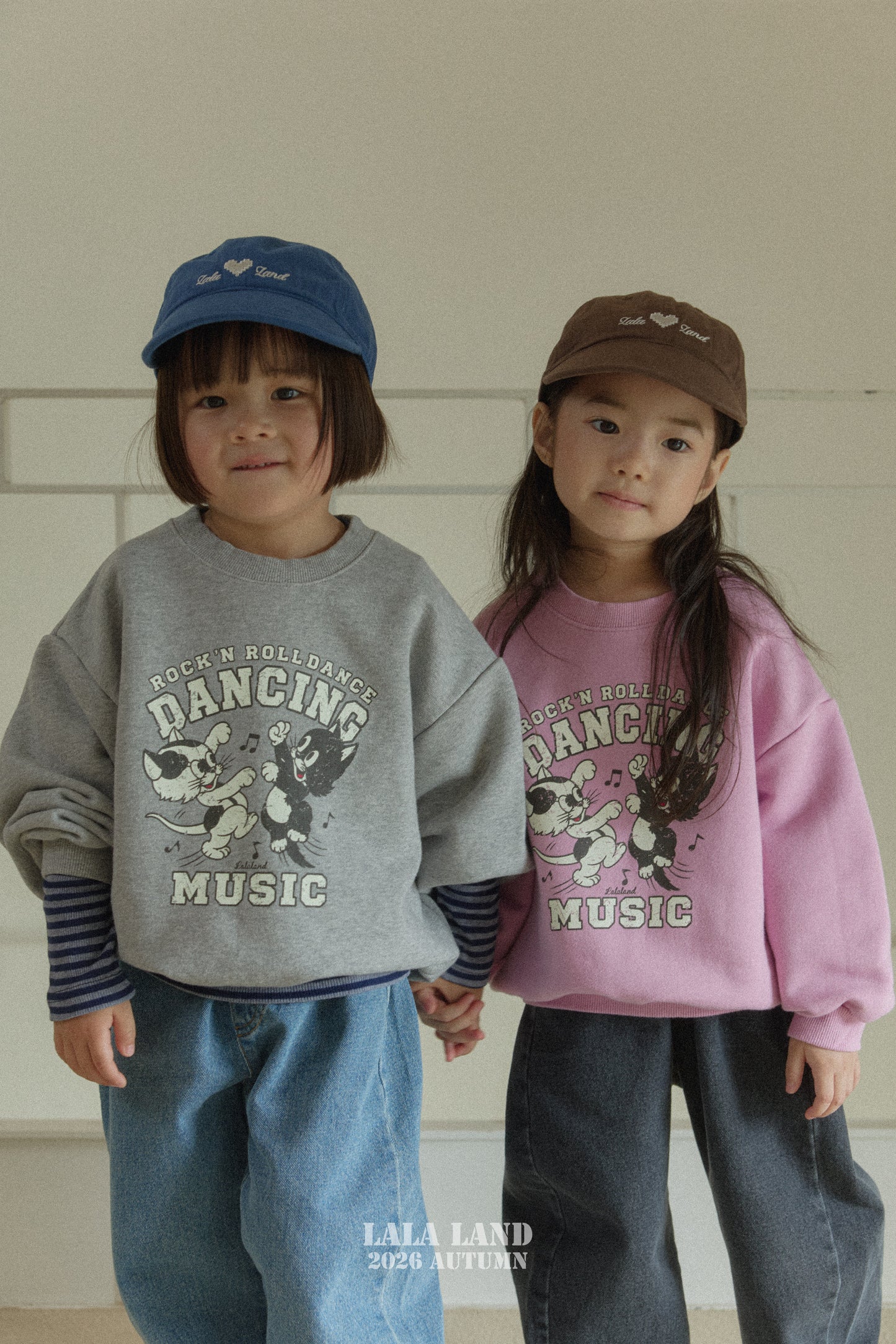 【PRE-ODER〆8.9(sun)】30.Dancing Cat Sweatshirt | lalaland