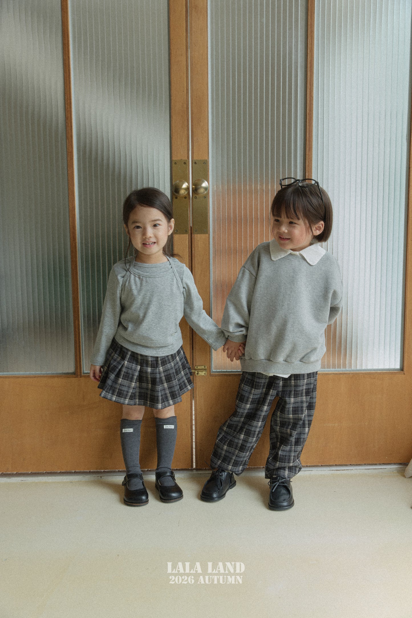 【PRE-ODER〆8.9(sun)】14.Eve Check Skirt | lalaland